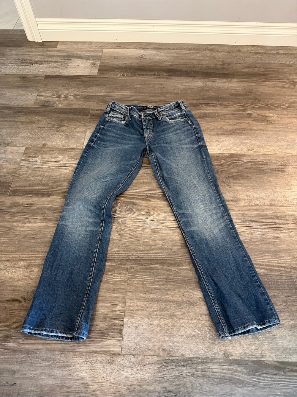 Silver Jeans SUKI Classic Medium Wash Jeans Slim Boot